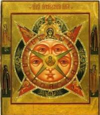 How does the all-seeing eye of God icon help?